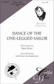 Dance of the One-Legged Sailor Two-Part choral sheet music cover Thumbnail